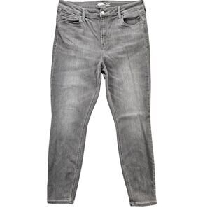 Old Navy Rockstar Jeans Size 14 Womens High Rise Super Skinny Built In Warm